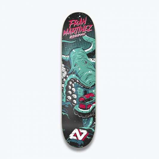 HydroPonic Sea Monster Fran Martinez Octopus Skateboard Deck 8"