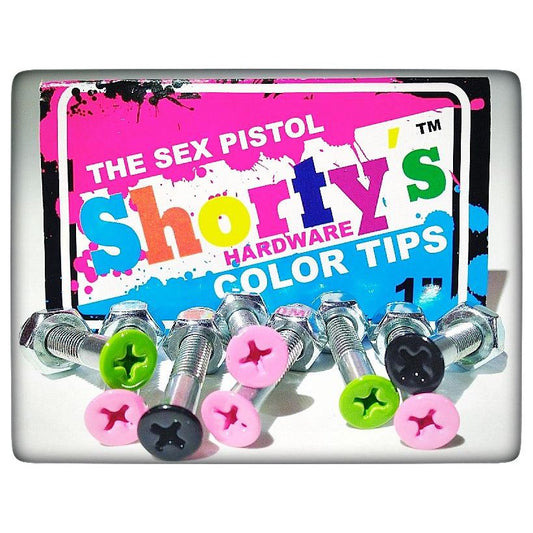 Shortys Color Tips The Sex Pistol Phillips Hardware 1" [set/8]