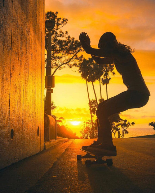 Shark Wheel California Roll Longboard Wheels - Purple 60mm 78A [set/4]