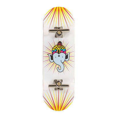 Blackriver Bollie Logo Fingerboard Setup - White