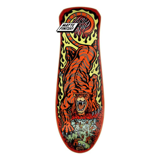 Santa Cruz Salba Tiger Reissue Skateboard Deck 10.3"