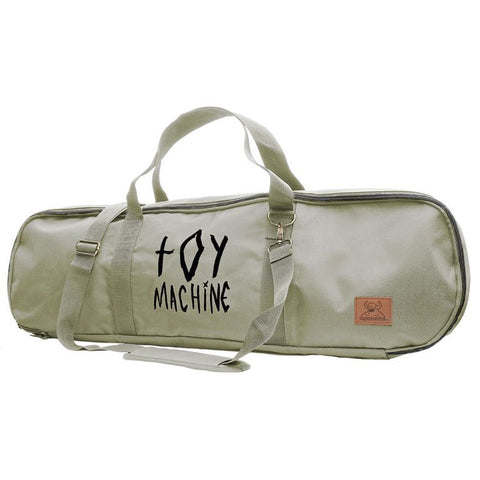 Toy Machine CANVAS Skateboard Deck Bag - Khaki