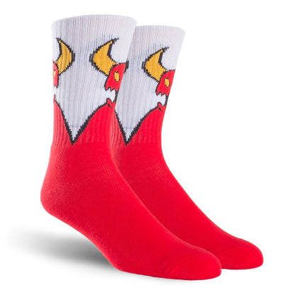 Toy Machine Sketchy Monster Socks - Red