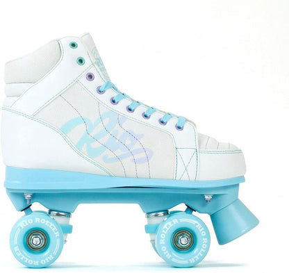 Rio Lumina Roller Skates - White/Blue