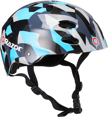 Razor CHILD Helmet - Blue Geo V17 [54.5cm]