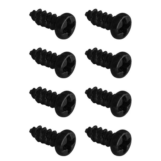 Teak Fingerboard Screws - Black [set/8]