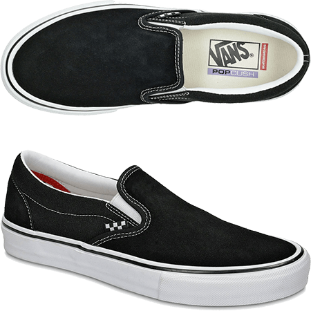 Vans SKATE SLIP-ON Shoes - Black/White