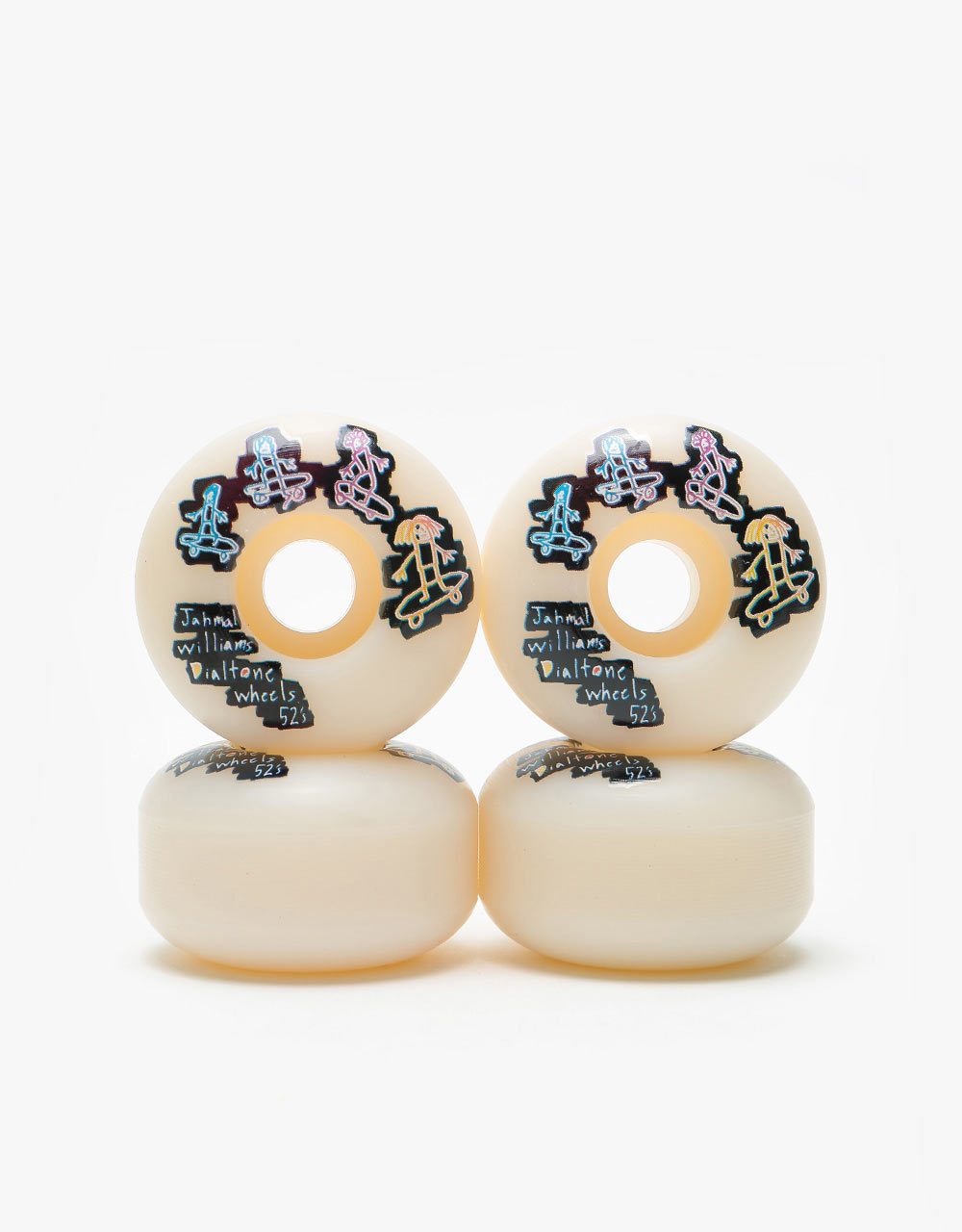 Dial Williams Doodles Conical Skateboard Wheels - 54mm 99A [set/4]
