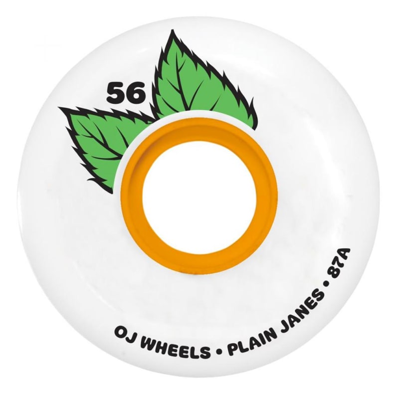 OJ Plain Jane Keyframe Skateboard Wheels 56mm 87A [set/4]