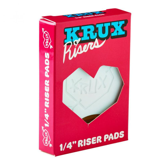 Krux Riser Pads - White 1/4" [set/2]